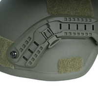 Casque tactique Wendy 3A en aramide/PE, protection de la tête réglable, protection personnelle, casque de sécurité, type circulaire, sans fente, 6