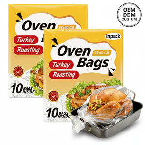 Bolsas Resistentes para Horno Comercial de 30x40cm para Asar Pavo y Pollo Industrialmente, Material PA Aprobado por la FDA - Product Image 1