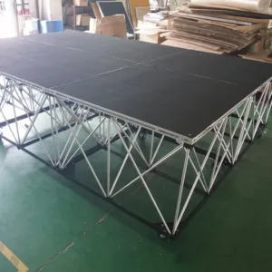 aluminum outdoor concert stage/wedding round stage/sound system for stage performance