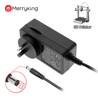 Adaptateur d'alimentation OEM d'usine 5V 9V 12V 15V 18V 19V 20V 24V 36V 48V avec prise AU 5,5 mm 2,1 mm pour imprimante 3D