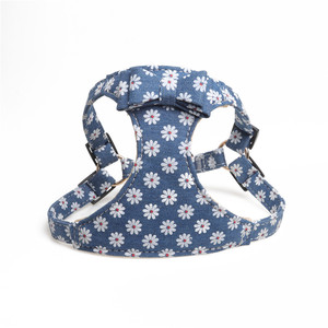 Collier <span class=keywords><strong>pour</strong></span> chien à motif uni, <span class=keywords><strong>harnais</strong></span> et laisse légers, doux et réglables <span class=keywords><strong>pour</strong></span> petits chiens, en fibre de type gilet - Product Image 6