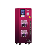Machine de nettoyage de casques automatique, système de nettoyage et séchage de casques à double tête
