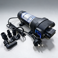 Pompe à eau à diaphragme 230V AC 3,3 GPM 35 PSI 12,5 LPM auto-amorçante avec prise pour l'irrigation domestique et de jardin