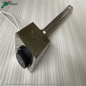 Elément chauffant à immersion tubulaire en acier inoxydable avec <span class=keywords><strong>thermostat</strong></span> à bouton <span class=keywords><strong>pour</strong></span> réservoir/chaudières - Product Image 5