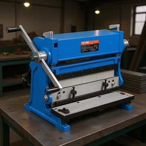 Máquina Combinada 3 en 1 Vevor de 12 Pulgadas para Cortar, Doblar y Enrollar, Capacidad de Calibre 20, Equipo Manual para Procesamiento de Láminas Metálicas - Product Image 2