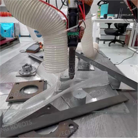 Robot d'impression 3D industriel à 6 axes FGF, fabricant d'imprimantes 3D à portique pour la fabrication additive FDM avec des granulés PLA, PETG, ABS, PP