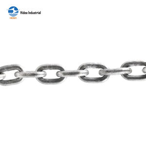 Cadena <span class=keywords><strong>de</strong></span> Pesca Estándar Japonesa G80, Acero Superaleado, Electro-Galvanizada y Galvanizada por Inmersión en Caliente, para Anclaje Marino y Pesaje <span class=keywords><strong>de</strong></span> Redes - Product Image 3