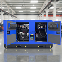 Générateur diesel silencieux fiable de 80 kW/100 kVA, refroidi par eau, triphasé, ensemble de soudeuse industrielle, 24 V CC électrique, 1800 tr/min