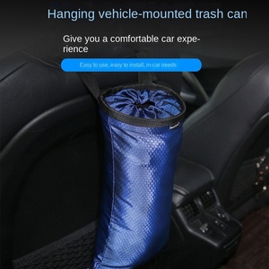 Neue hängende Auto Mülls ack <span class=keywords><strong>Oxford</strong></span> Material Multifunktion ale faltbare Rücksitz Organizer Mülleimer CNS-078 1 Fach - Product Image 4