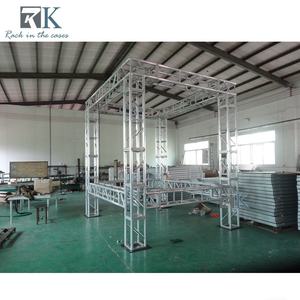 โครงถักเหล็กแบบโบลท์สำหรับงานหนัก โครงถักสี่เหลี่ยมสำหรับจัดแสดงสินค้า โครงถักแบบถอดประกอบได้ ลดราคา - Product Image 2