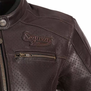 SEGURA Damen Motorradjacke aus Eisen Hochatmungsaktiv Wasserdicht Winddicht Schutzausrüstung aus Leder für Autorennen - Product Image 2
