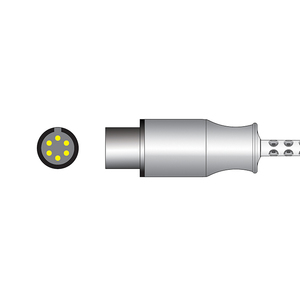 Criticare BCI AAMI Cable de ECG Universal de 3 Derivaciones con Clip Grabber AHA de 6 Pines Dixtal - Product Image 3
