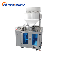 Machine d'emballage automatique de sachets Moonpack MP-BPG-200 pour fèves de cacao, arachides, amandes, noix de cajou, sachets en plastique et en aluminium