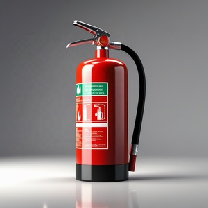 Extincteur à poudre sèche ABC portable Guan an avec accessoires pour la maison, la voiture, le bureau, la <span class=keywords><strong>cuisine</strong></span>, équipement de sécurité incendie - Product Image 4