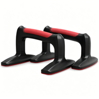 Barres parallèles KJ pour usage domestique, en matériau PP durable, multifonctionnelles, réglables, équipement d'entraînement musculaire pour la poitrine et les bras