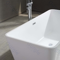 Baignoire Balnéo Classique de Luxe Autoportante en Acrylique pour 1 Personne – Plusieurs Dimensions Disponibles – Offre Spéciale