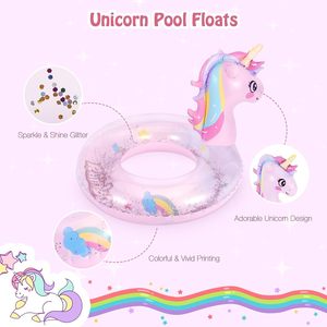 Flotador Inflable de Piscina con Diseño de Dibujos Animados, Anillo de Natación Redondo para Niños, Ideal para Fiestas en la Playa - Product Image 2