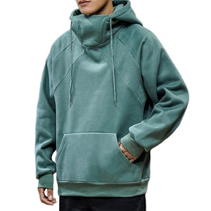 Sudadera con Capucha Estilo Japonés Harajuku, Cuello Alto, Forro Polar Grueso, Personalizada, para Hombre, Talla Grande, Estilo Ninja - Product Image 1