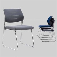 Chaise de bureau rembourrée empilable et pliable pour réunions et formation informatique, chaise moderne pour personnel, mobilier personnalisé, personnalisation, vente en gros