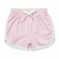 Shorts de plage décontractés pour filles, imprimés personnalisés, respirants, grandes tailles, taille mi-haute, motif dessin animé, en tissu tricoté