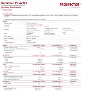 PP AV161 수지 임팩트 코 폴리머 버진 PP 수지 과립 배터리 케이스 용 폴리 프로필렌 플라스틱 장난감 도구 및 용기 - Product Image 4