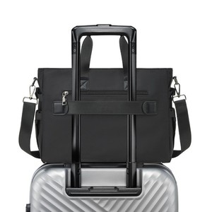Nuevo Bolso de Mano Grande de Nylon y Cuero Impermeable para Hombre, Moderno, Deportivo, Duradero, con Cierres, para Portátil, Tipo Bandolera - Product Image 3