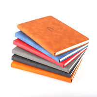 Carnet de notes A5 avec couverture en cuir PU, fournitures scolaires personnalisées