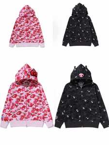 Sudadera con Capucha Bapees Shark 2026 para Hombre, con Logotipo Personalizado, Cierre Completo, Camuflaje, Algodón, Sudadera con Capucha Bapees para Hombre, Alta Calidad - Product Image 1