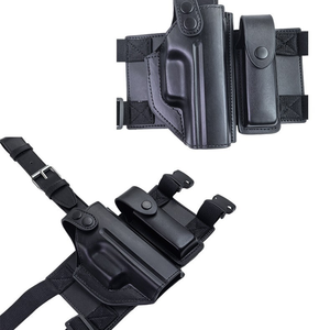 Funda táctica oculta SFB77 de Kydex para pierna, funda de liberación rápida para pistola para exteriores - Product Image 5