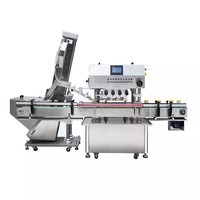 Machine à visser les bouchons entièrement automatique BH-QGX60 pour bouteilles et canettes en plastique/verre, haute productivité, économie d'énergie