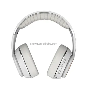 White Office Wireless Headset BT V5.0 Business