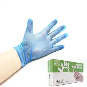 Sarung tangan bahan Pvc pabrikan 2024 sarung tangan PVC kotak kering nitril tangan silikon transparan