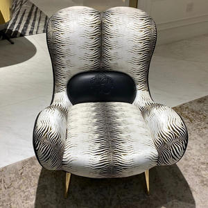 Chất lượng cao sang trọng thiết kế nhung đơn Sofa giọng ghế tùy chỉnh cho nhà văn phòng phòng khách sạn biệt thự khách sạn-nhà máy - Product Image 5