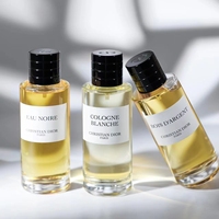 Flacon de Luxe Personnalisé pour Huile de Parfum 20ml 30ml 100ml 50ml, Cylindrique, Vaporisateur à Parfum avec Emballage Cadeau
