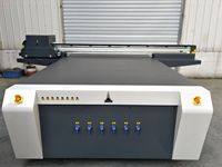 Impresora UV Plana de Gran Formato 2030 para Imprimir en Vidrio, Madera, Metal, PVC y Acrílico