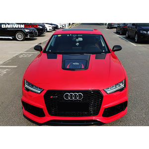 Capot de capot transparent en fibre de carbone Darwinpro Black Sails Style pour A7 S7 RS7 - Product Image 3