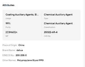 Premium Grade PPG Liquid | Full Specification Polypropylene Glycol – Polyether Intermediate for Polyurethane Production - Product Image 6