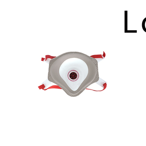 10 Pak masker setengah FFP3 dengan FFP2 Filter katup <span class=keywords><strong>PM2.5</strong></span> debu & debu penuh PU bantalan hidung peralatan perlindungan pribadi bahan katun - Product Image 4