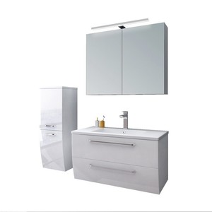 <span class=keywords><strong>Meuble</strong></span> de salle de bain en PVC noir brillant <span class=keywords><strong>pour</strong></span> <span class=keywords><strong>WC</strong></span> flottant <span class=keywords><strong>meuble</strong></span> de salle de bain - Product Image 2