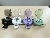 Boîte de rangement pour câble de charge rétractable 6 en 1, kit adaptateur de câble de charge rapide type C, câble de données multifonctionnel portable