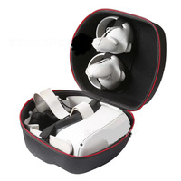Sac de boîte de rangement pour lunettes Vr numérique EVA étanche personnalisé Sac de rangement portable Eva Étui de transport pour Apple Vision Pro Anti-chute