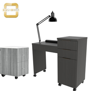 Makeup Manicure Furniture Set Nail Table of home <span class=keywords><strong>spa</strong></span> beauty salon nail desk with UV Gel salon manicure table - Product Image 5