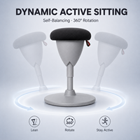 Tabouret oscillant réglable, chaise d'assise active auto-équilibrée pour bureau debout, fabricant OEM