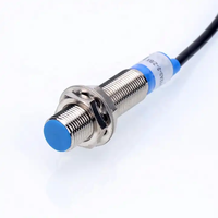 Interrupteur métallique standard NPN PNP de détection encastré, 12 mm, haute qualité, automatique, IP67, DC6-36V, distance de détection 2 mm, boîtier en laiton