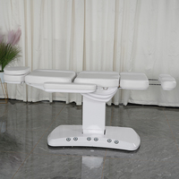 Mobilier de salon de beauté de luxe Cosmétique électrique 1 2 3 4 moteurs Tables et lits de massage Lit facial Spa noir rose