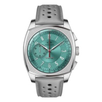 Jam tangan unik jam tangan OEM jam tangan mewah baja tahan karat gerakan VK64 Jepang logo kustom jam tangan pria