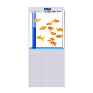 Pecera Rectangular Inteligente de Vidrio Ultra Transparente Jinjing, 600L, para Sala de Estar, Tamaño Mediano-Grande, Uso Doméstico, Directo de Fábrica - Product Image 5