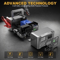 98000mAh Superkondensator Starthilfe für LKW & Motorrad mit Hohem Spitzenstrom Tragbarer Notfall-Batterie-Booster Powerbank