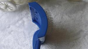 Brosse moulante en plastique pour le toilettage de chiens, poils longs, pour animaux de compagnie, de chats, de chiots et de chatons, épingles en acier inoxydable, 1 pièce - Product Image 6
