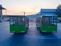 Moderno Vehículo Eléctrico de Turismo de 17 Plazas - Elegante, Color Personalizado, Premium, Especial para Transporte con Puerta
